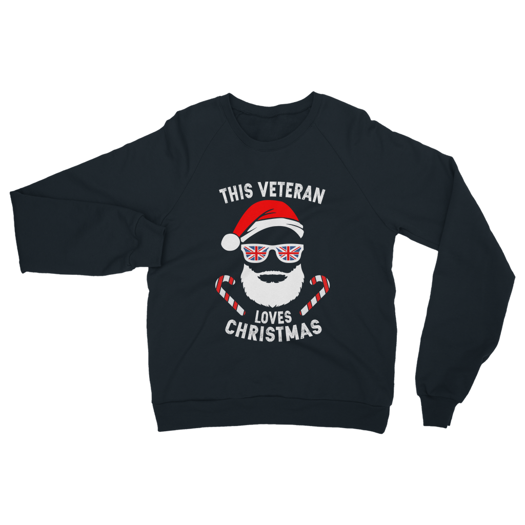 This Veteran Loves Christmas Classic Adult Sweatshirt