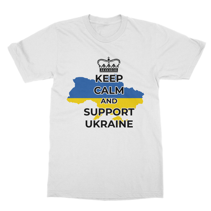 Keep Calm and Support Ukraine Classic Adult T-Shirt