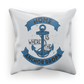 Home Is Where The Anchor Drops The Union Jack Sublimation Cushion Cover