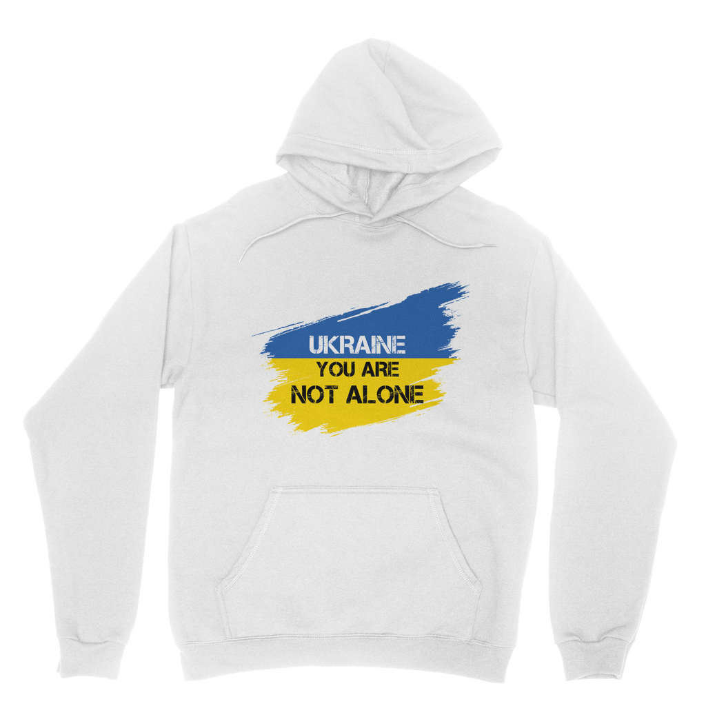 Ukraine You Are Not Alone Classic Adult Hoodie