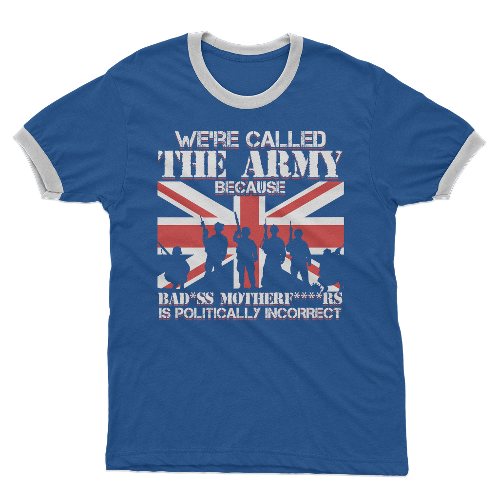 Army BAMFS Adult Ringer T-Shirt
