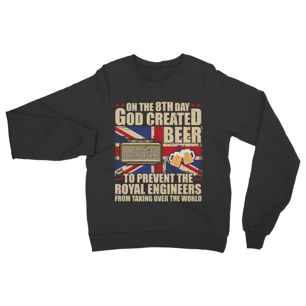 Royal Engineers Love Beer Classic Adult Sweatshirt