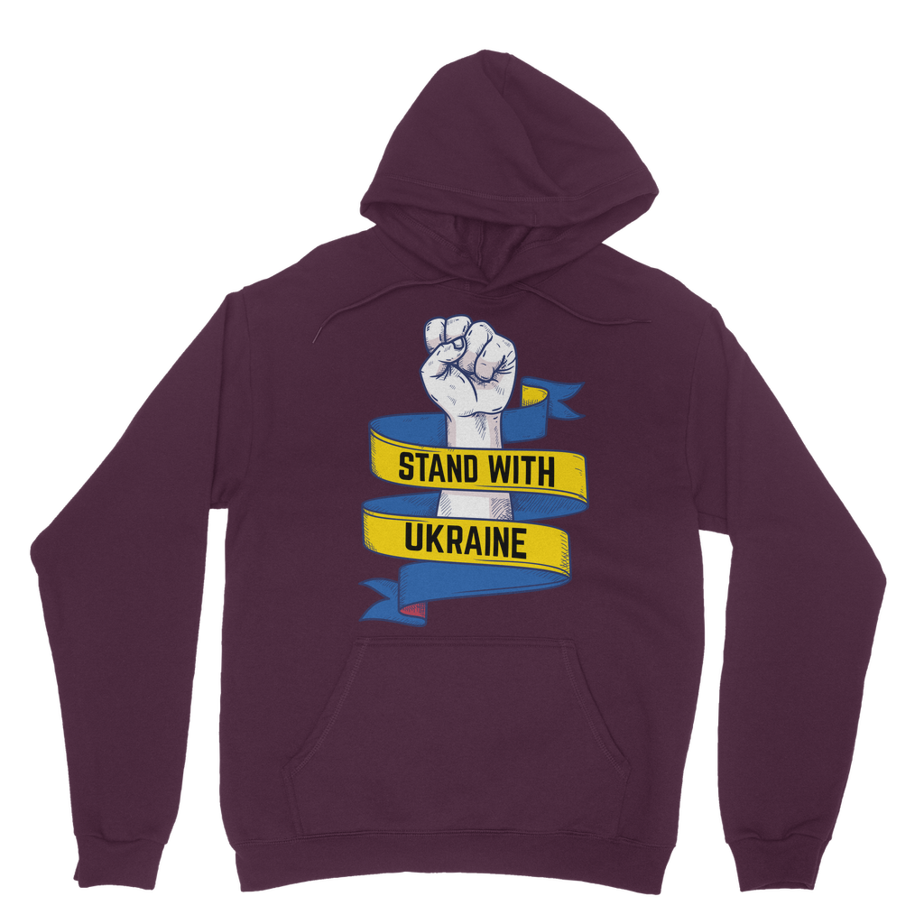 Stand With Ukraine Classic Adult Hoodie