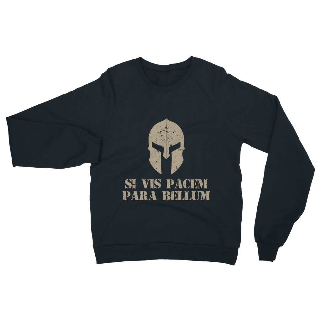 Spartan x Si Vis Pacem Para Bellum Classic Adult Sweatshirt
