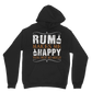 Rum Makes Me Happy, You Not So Much Classic Adult Hoodie