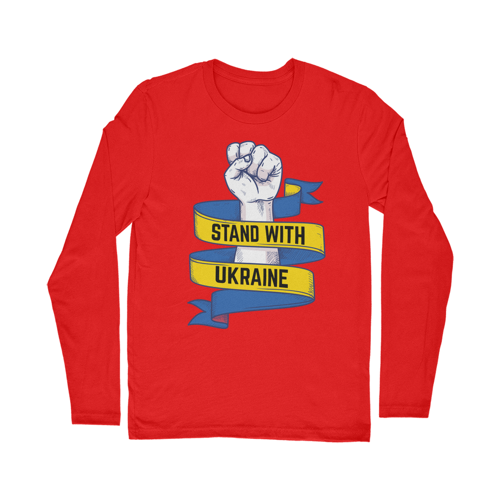 Stand With Ukraine Classic Long Sleeve T-Shirt