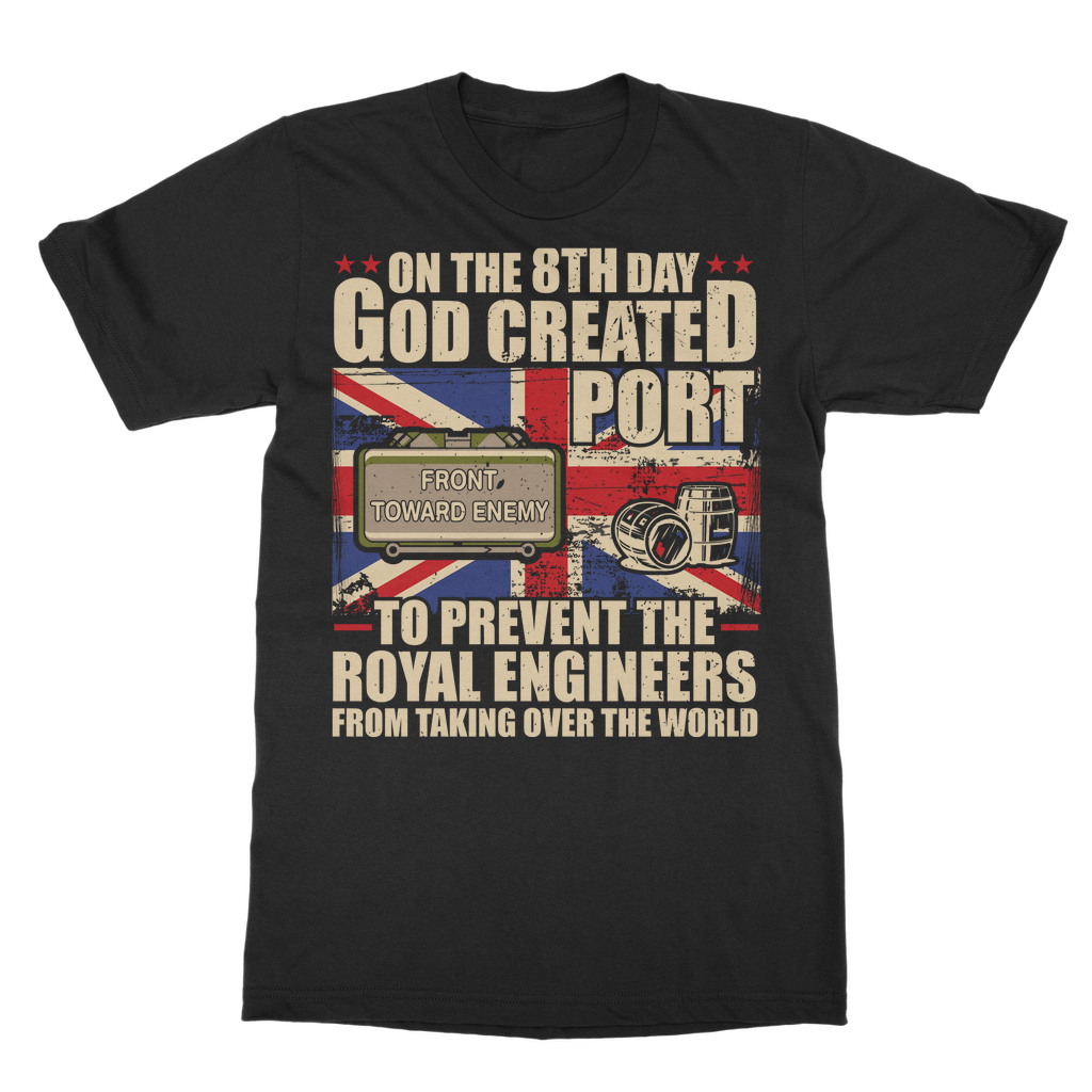 Royal Engineers Love Port Classic Adult T-Shirt