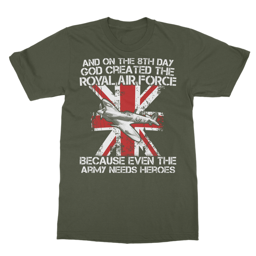 Royal Air Force Are Heroes Classic Adult T Shirt Armed With Honour
