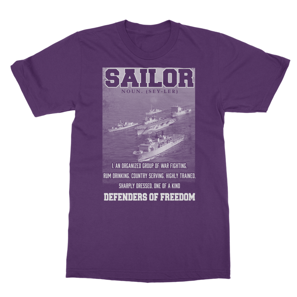 Sailors - Defenders Of Freedom Classic Adult T-Shirt