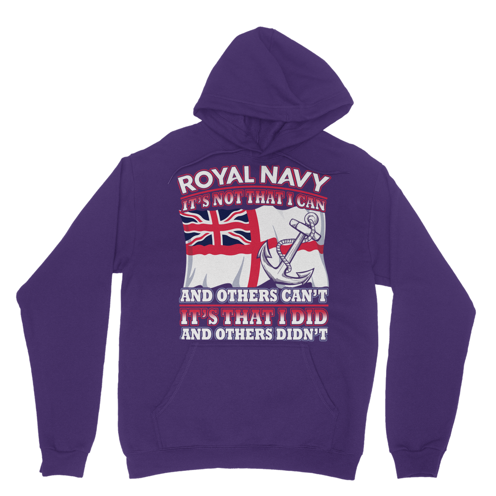 Royal Navy - It's That I Did Classic Adult Hoodie
