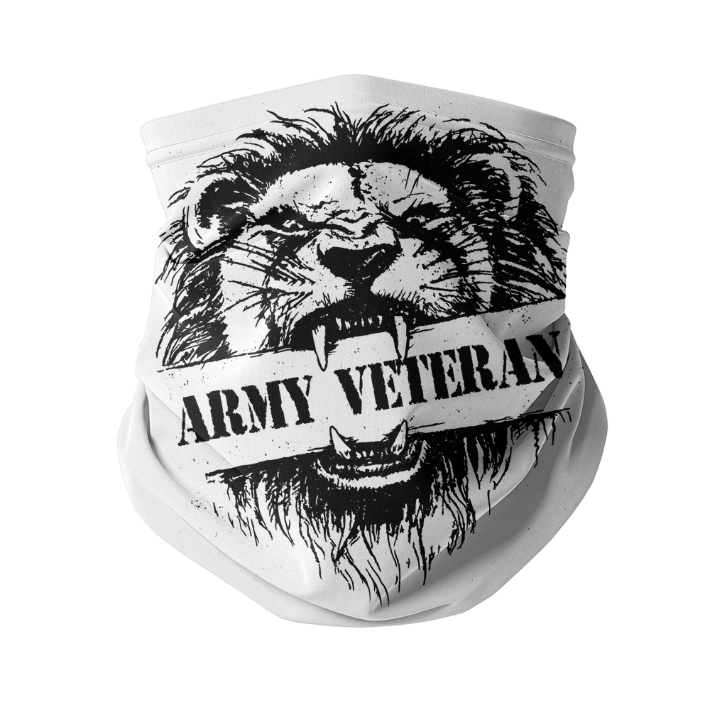 Army Veteran x British Lion Sublimation Neck Gaiter