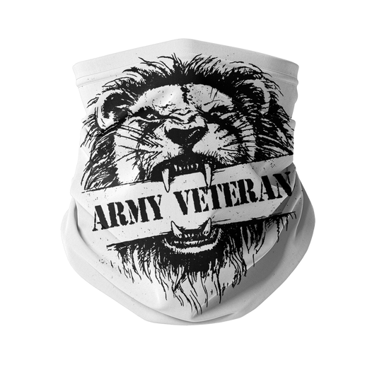 Army Veteran x British Lion Sublimation Neck Gaiter