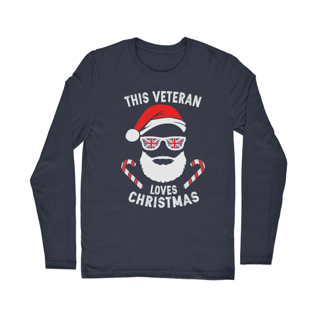 This Veteran Loves Christmas Classic Long Sleeve T-Shirt