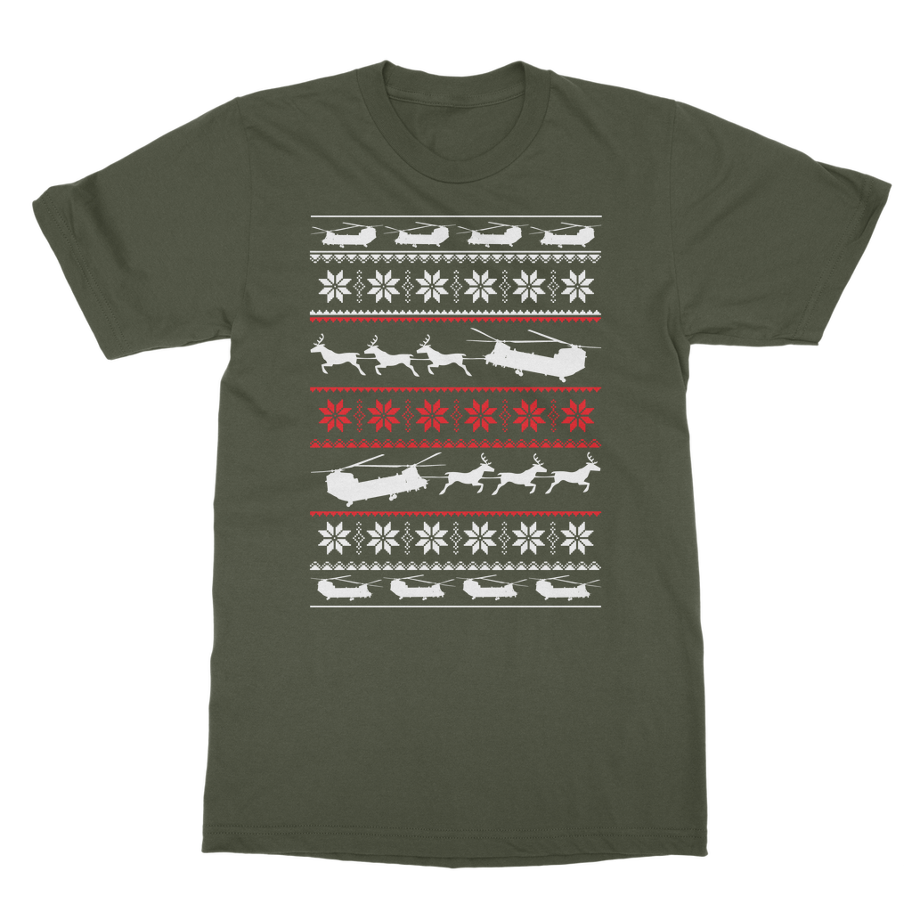 Chinook Christmas Classic Adult T-Shirt