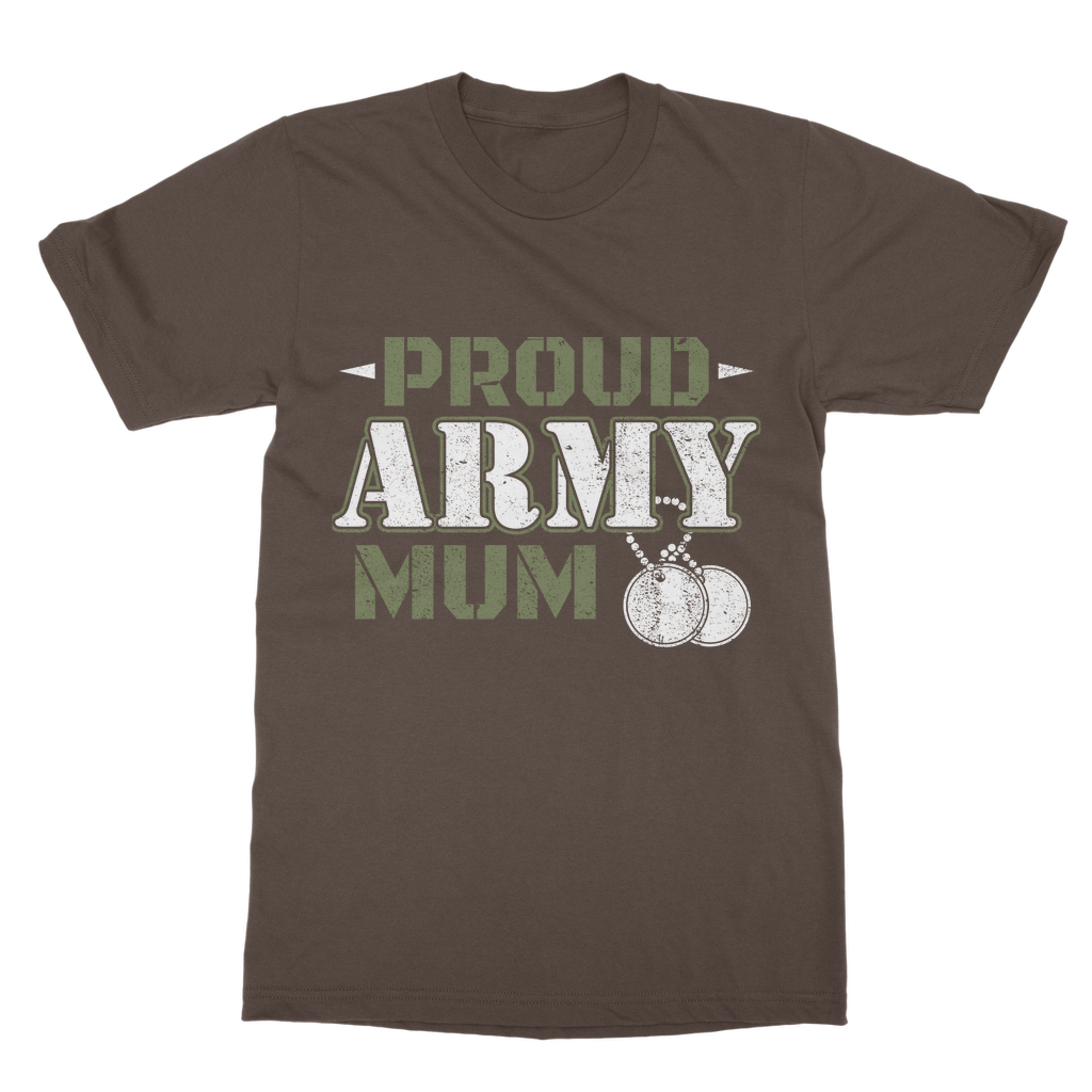 Proud Army Mum Classic Adult T-Shirt
