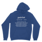Patriot Dictionary Classic Adult Hoodie