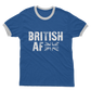 British AF Adult Ringer T-Shirt