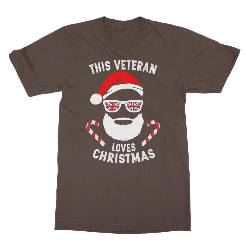 This Veteran Loves Christmas Classic Adult T-Shirt