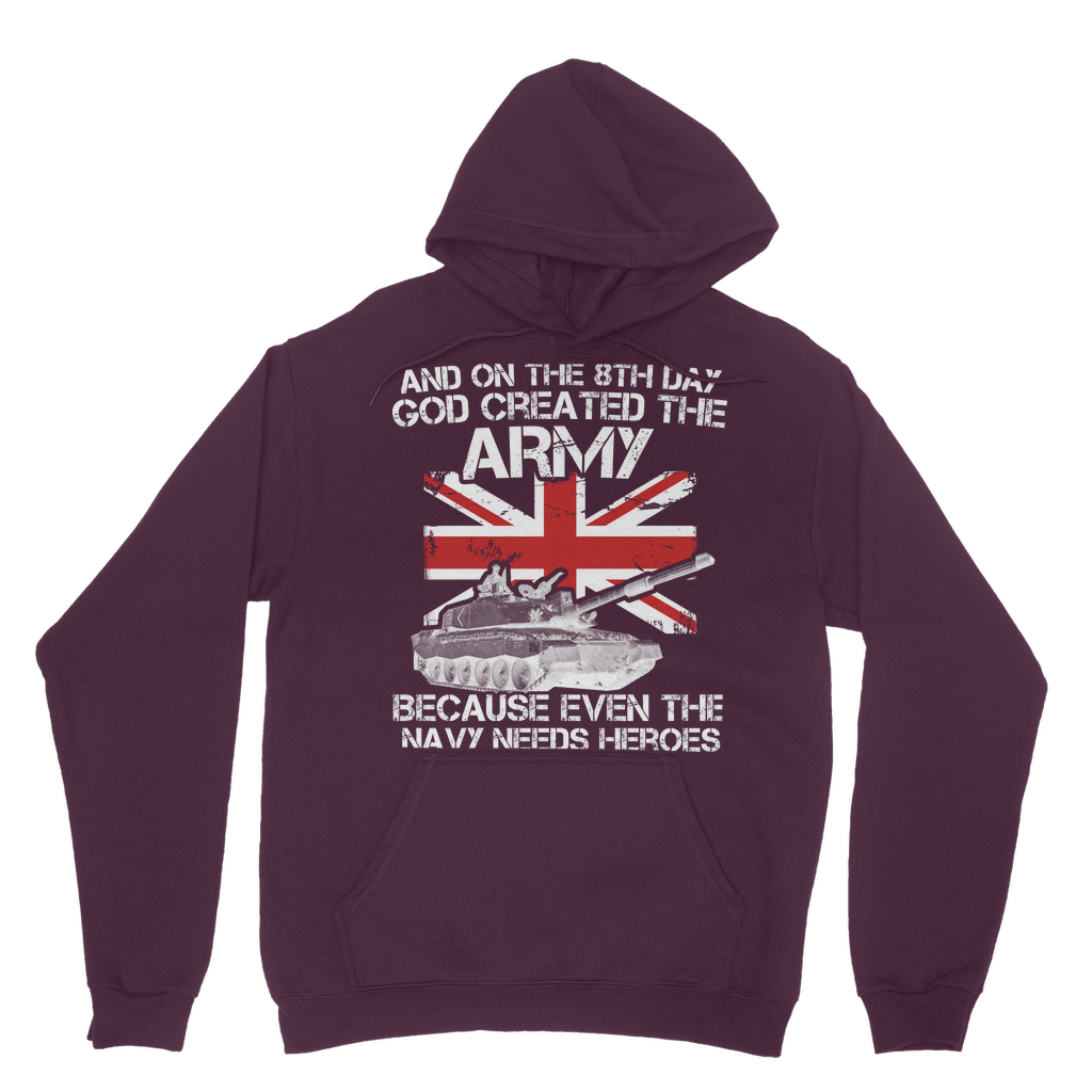 And On The 8th Day God Created The Army Classic Adult Hoodie