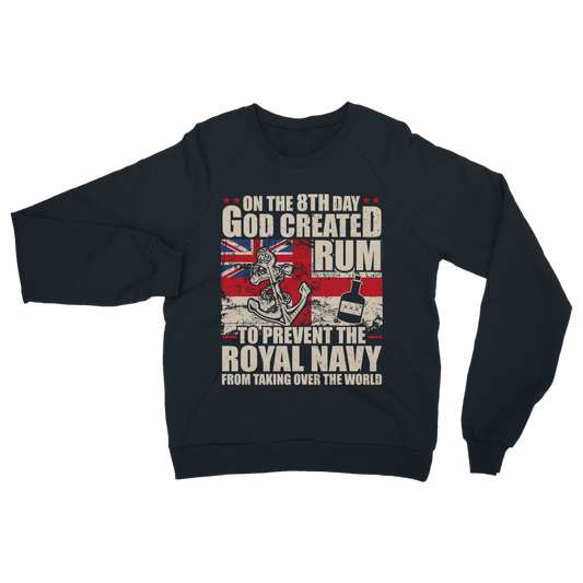 Royal Navy Loves Rum Classic Adult Sweatshirt