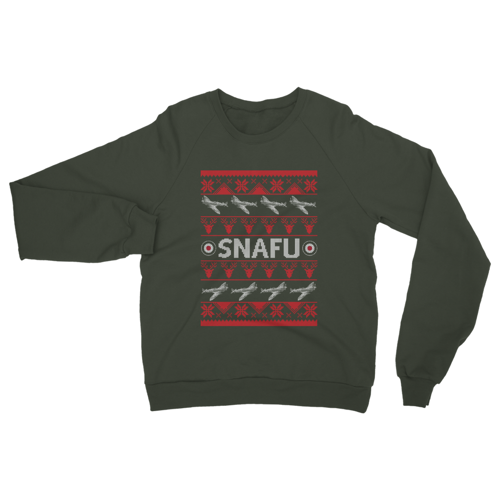 RAF SNAFU Christmas Classic Adult Sweatshirt