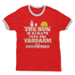 The Sun Is Always Over The Yardarm Somewhere Adult Ringer T-Shirt