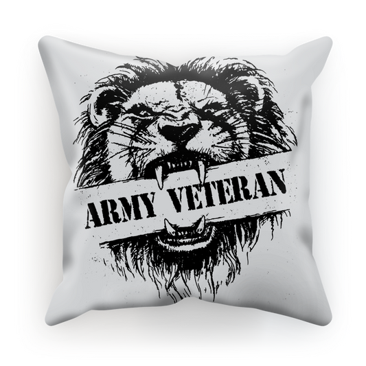 Army Veteran x British Lion The Union Jack Sublimation Cushion Cover