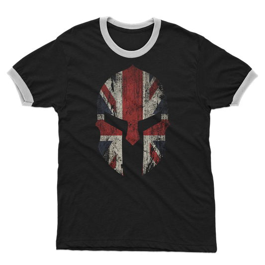 British Spartan Adult Ringer T-Shirt