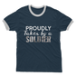 Proudly Taken By A Soldier Adult Ringer T-Shirt
