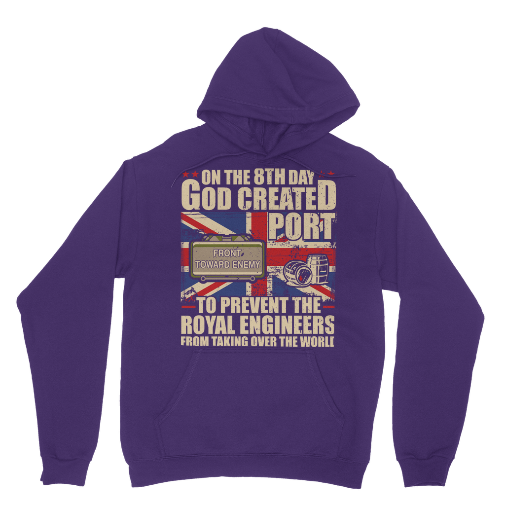 Royal Engineers Love Port Classic Adult Hoodie
