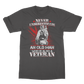 Never Underestimate An Old Man Who Is Also A Veteran Classic Adult T-Shirt