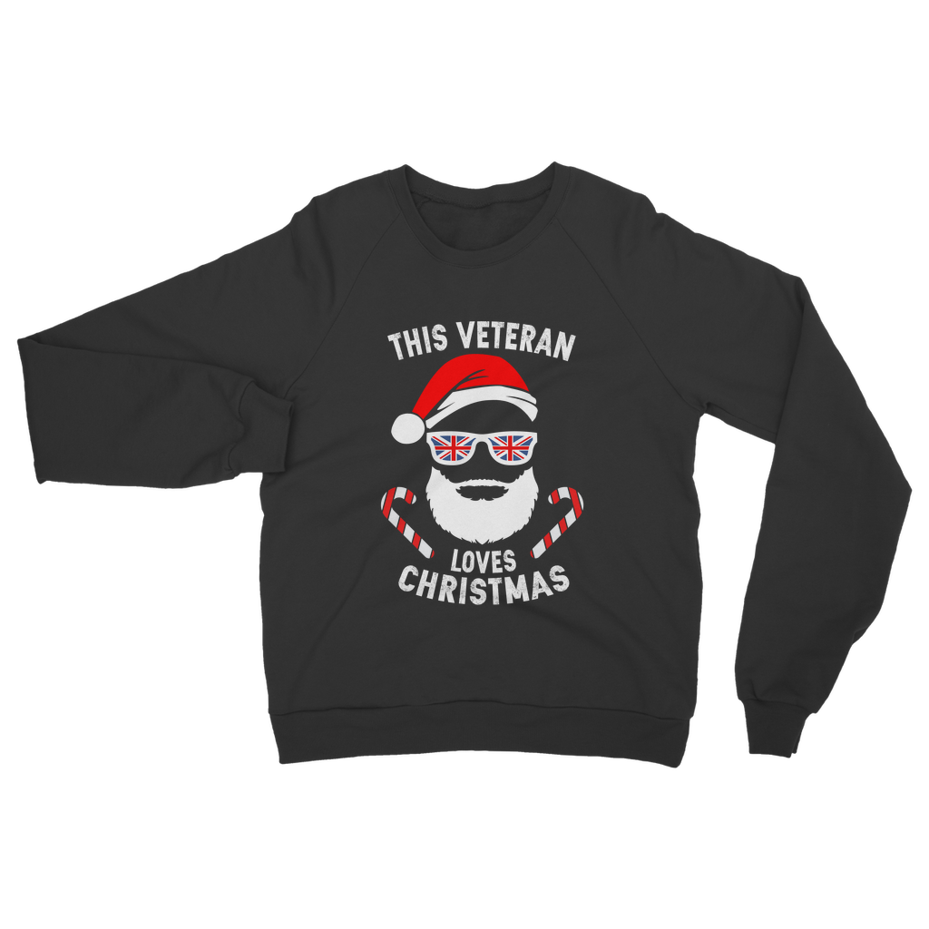 This Veteran Loves Christmas Classic Adult Sweatshirt