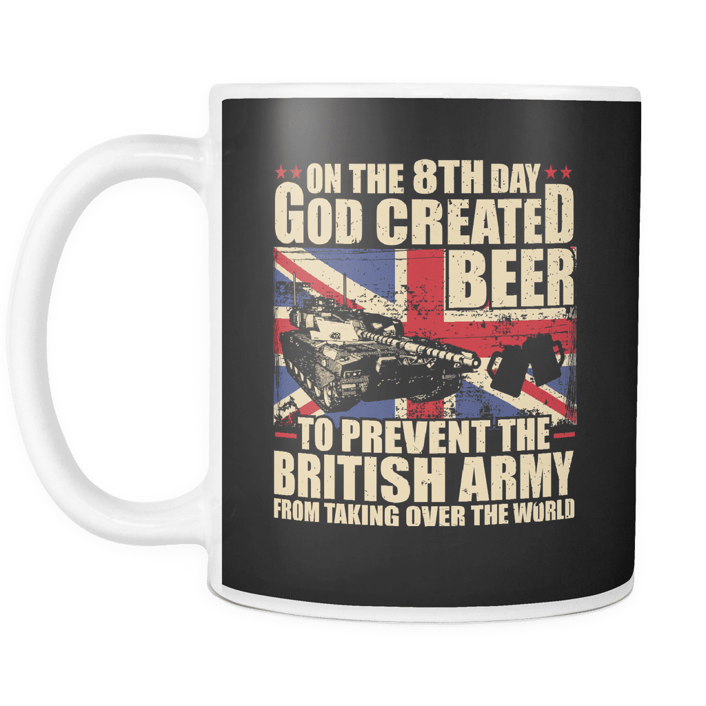 The British Army Loves Beer Mug