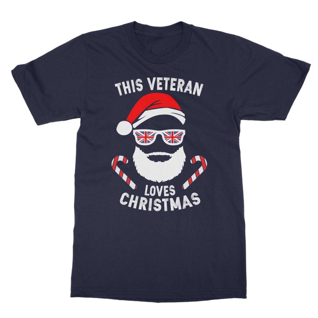 This Veteran Loves Christmas Classic Adult T-Shirt