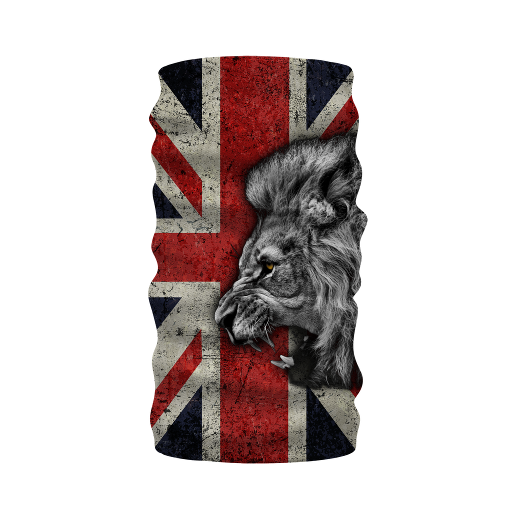 British Lion All Over Printed Sublimation Neck Warmer Morf Scarf