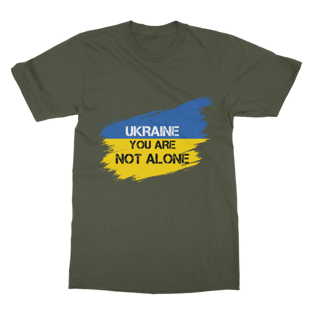 Ukraine You Are Not Alone Classic Adult T-Shirt