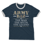 Army Dad - The Man, The Myth, The Legend Adult Ringer T-Shirt