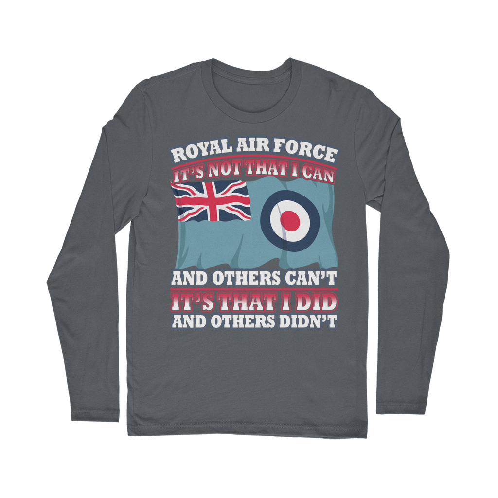 Royal Air Force - It's That I Did Classic Long Sleeve T-Shirt