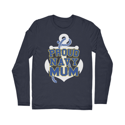 Proud Navy Mum Classic Long Sleeve T-Shirt