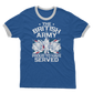 British Army - Proud To Have Served Adult Ringer T-Shirt