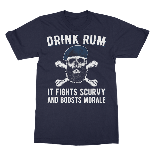 Drink Rum - It Fights Scurvy And Boosts Morale Classic Adult T-Shirt
