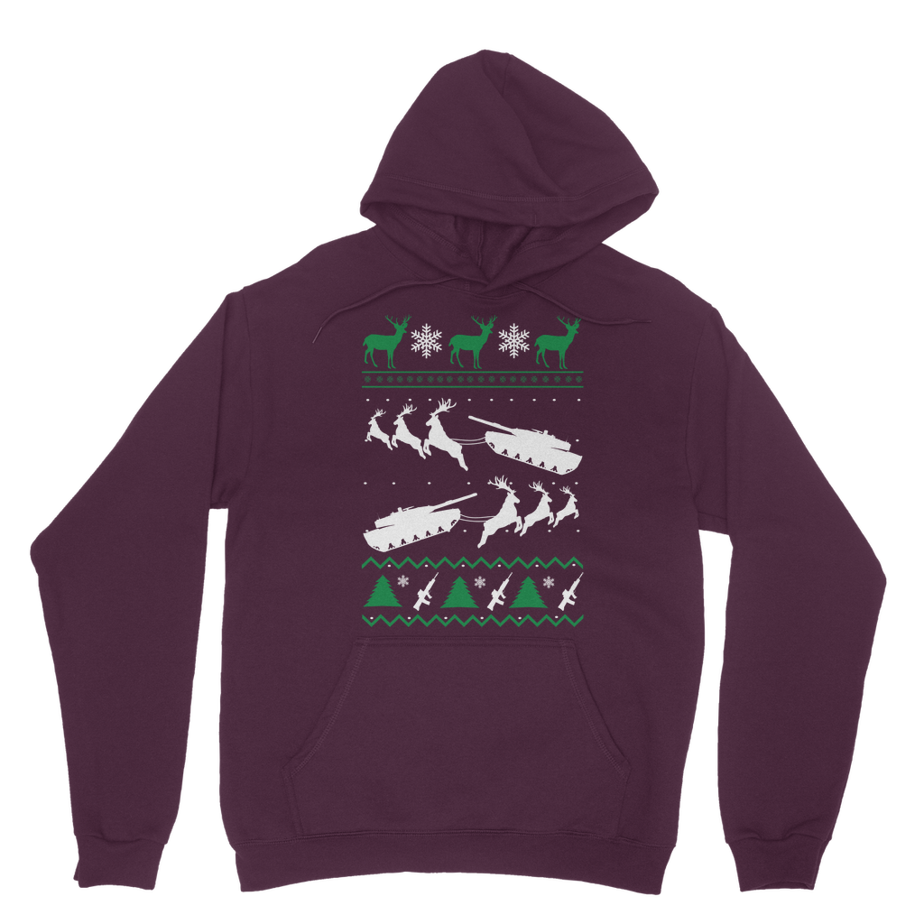 Army Christmas Classic Adult Hoodie