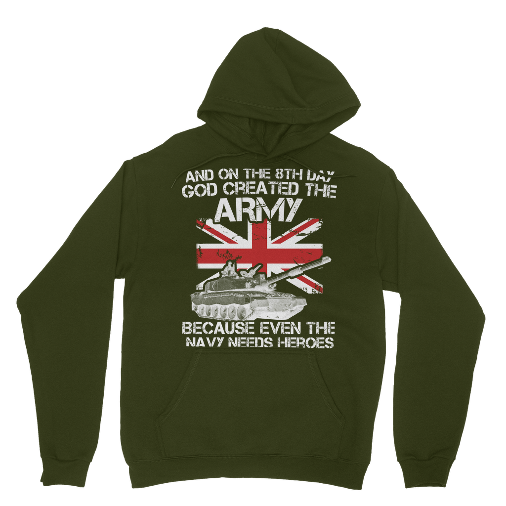 And On The 8th Day God Created The Army Classic Adult Hoodie