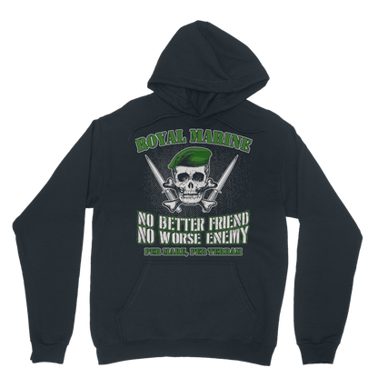 Royal Marine - No Better Friend, No Worse Enemy Classic Adult Hoodie