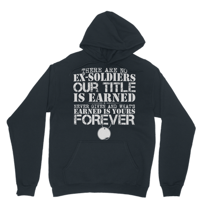 There Are No Ex-Soldiers Classic Adult Hoodie