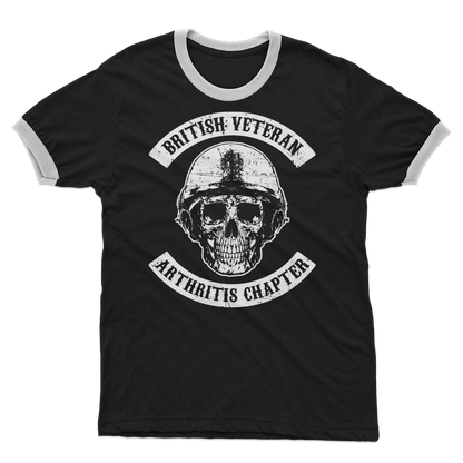 British Veteran - Arthritis Chapter Adult Ringer T-Shirt