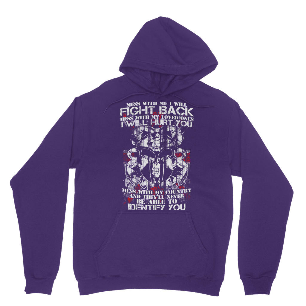 Don't Mess With My Country Classic Adult Hoodie