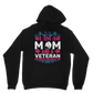Mom and a Veteran - Nothing Scares Me Classic Adult Hoodie