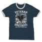 Veteran Don't Thank Me Adult Ringer T-Shirt