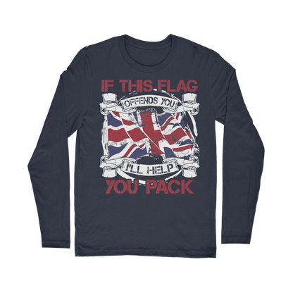 If This Flag Offends You I'll Help You Pack Classic Long Sleeve T-Shirt